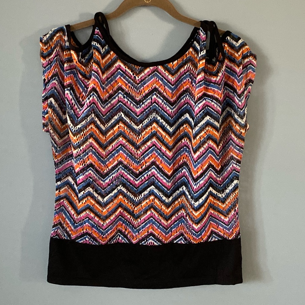 Ever Blue short sleeve top